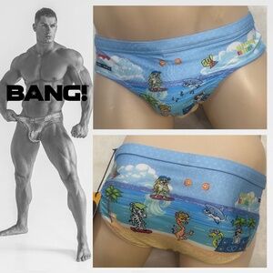 Bang Swimsuit Runs small New with tags 83% polyester / 17% elastane Fully lined